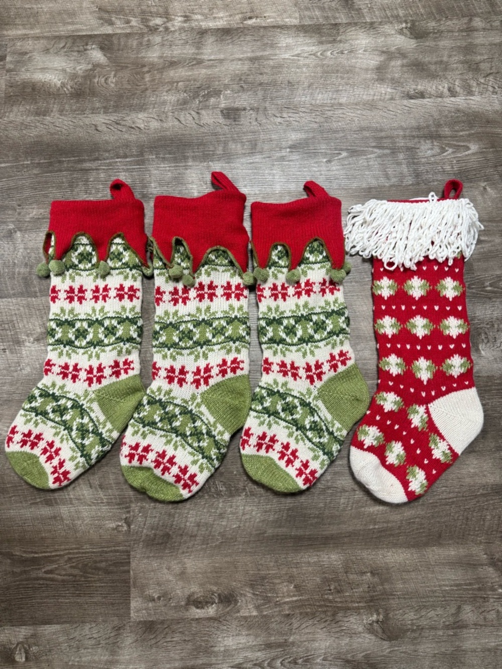 Pier One Imports 4 Piece Stocking Set